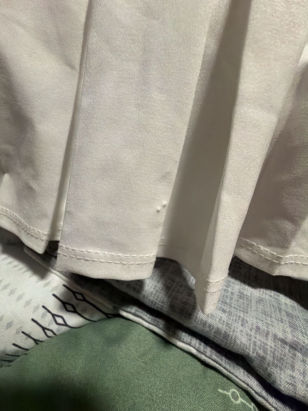 Wilson Girls Active Pleated Skirt White Size 6/6x — image 2 of 2